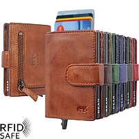 Bild von Kartenetui / Portemonnaie RFID safe Bear Design