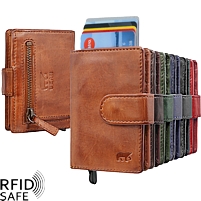 Bild von Portemonnaie mit SECRID Cardprotector und Münzfach Bear Design 