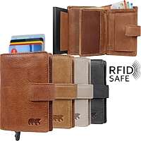 Bild von Bear Design Portemonnaie mit CardSlider Callisto Pelle