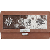 Bild von Naturleder Serviceportemonnaie Alpen Fell EMME Leder