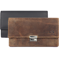 Bild von GREENBURRY Naturleder Serviceportemonnaie 