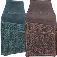 Bild von Naturleder Serviceholster Flower Jockey Club