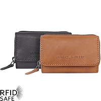 Bild von GREENBURRY Fiorentina Mini Reissverschlussbörse RFID safe