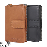 Bild von GREENBURRY Fiorentina Reissverschlussbörse L RFID safe