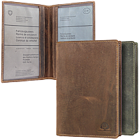 Bild von Naturleder Ausweisetui GREENBURRY