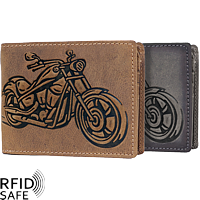 Bild von Naturlederportemonnaie Bike RFID safe Jockey Club