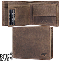 Bild von BEAR DESIGN Portemonnaie RFID safe Querformat