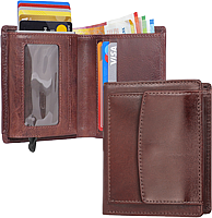 Bild von Portemonnaie mit SECRID Cardprotector braun VT