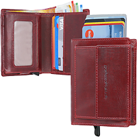 Bild von Portemonnaie mit SECRID Cardprotector vintage rot