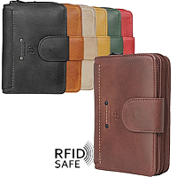 Bild von de Rooy Reissverschlussbörse Tampa L RFID safe