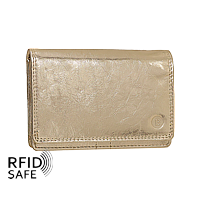Bild von BEAGLES Damenportemonnaie metallic gold RFID safe