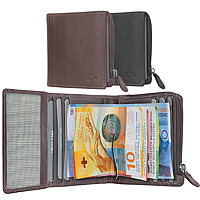 Bild von Dollarclip mit Reissverschlussmünzfach BRANCO