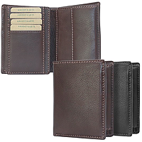Bild von Portemonnaie SMOOTH hoch mit Lederfutter Jockey Club