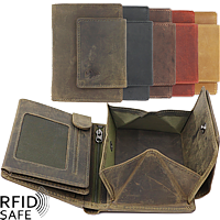 Bild von Chästliportemonnaie Hunter Greenwood RFID safe