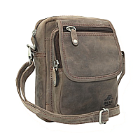 Bild von Naturleder Umhänge- , Gürteltasche Bear Design
