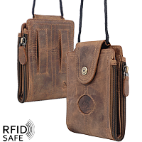 Bild von GREENBURRY Brustbeutel, Portemonnaie, Gürteltasche RFID safe
