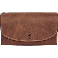 Bild von Naturleder Servcieportemonnaie mit Druckknopf Jockey Club