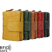 Bild von Vintage Reissverschlussbörse MANAGE Caracas S RFID safe